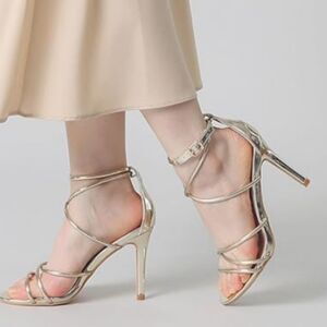 BRAND NEW CHINESE LAUNDRY WOMEN'S HEEL CRISS-CROS STRAP SANDAL